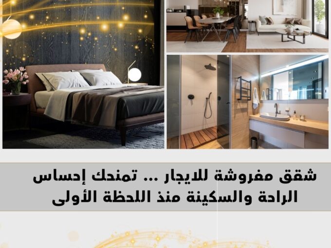 شقق مفروشة للايجار